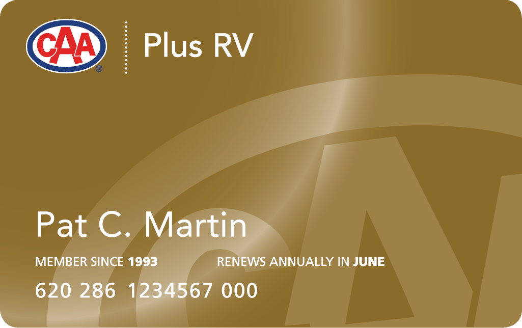 RV Membership Coverage CAA Saskatchewan